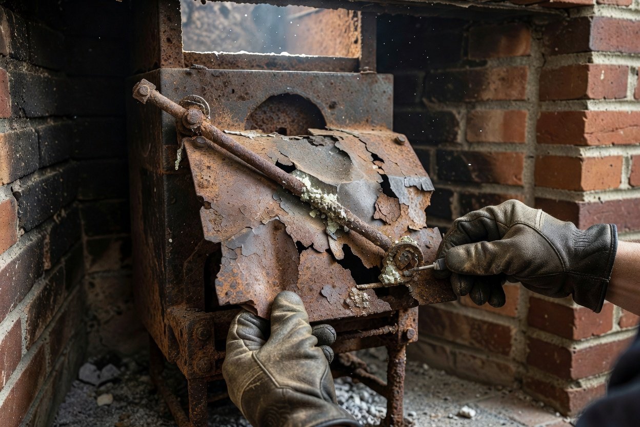 Fireplace Damper Repair Passaic in Glen Cove